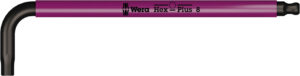 WE05022614001 Long arm hex key 950 SPKL Hex-Plus SW 8,0 pink
