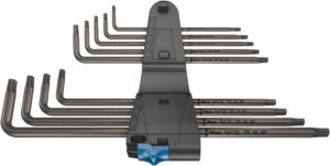 WE05024450001 Wera TORX L-key set TX XL with holding function, long, BlackLaser