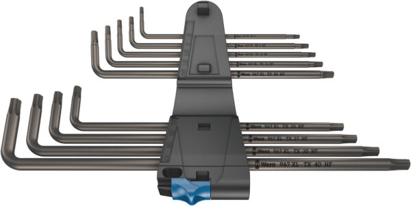 WE05024450001 Wera TORX L-key set TX XL with holding function, long, BlackLaser