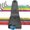 WE05024470001 Wera BlackLaser Multicolour 967/9 pikkade TORX L-võtmete kmpl 9 osa TX8-TX40