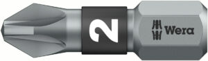 WE05056724001 Pozidriv-Bits, BiTorsion 855/1 BTZ PZ 3 x 25 mm