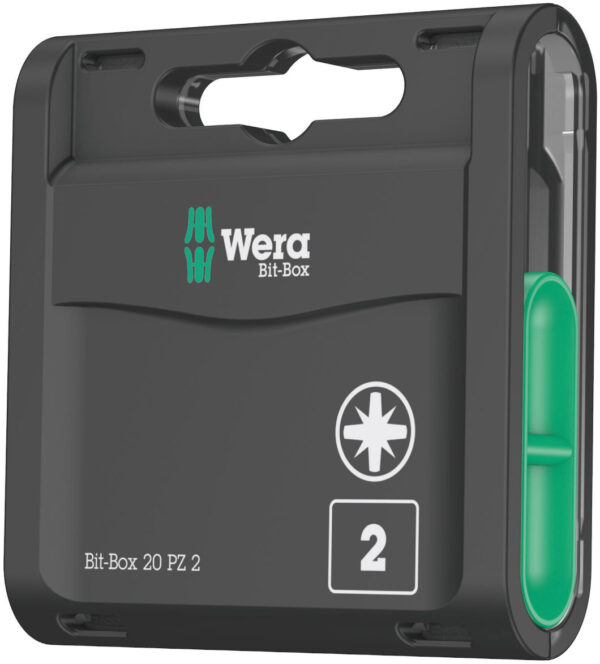 WE05057760001 Wera standart bit - Bit-Box 20, PZ2 x 25mm, 20 pcs