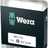 WE05072402001 Wera standart bit DIY-Box 10 x PH3 x 25mm, 851/1 Z