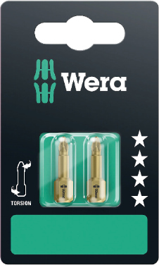 WE05073370001 Wera 855/1 TH Torsion otsakud PZ 1 x 25mm 2tk
