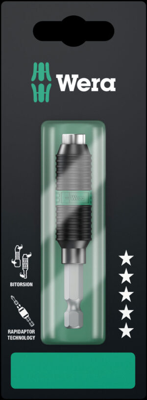 WE05073420001 Wera 897/4 Rapidaptor BiTorsion 1/4" otsaku hoidja 75mm