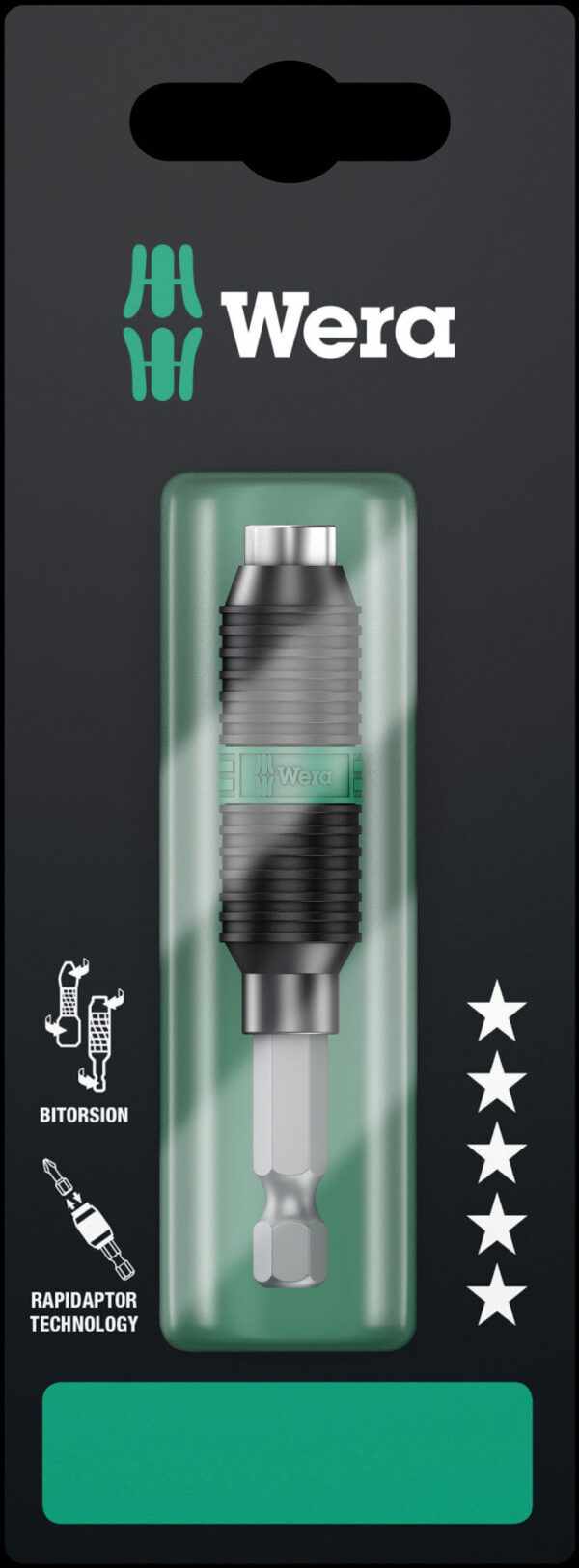 WE05073420001 Wera 897/4 Rapidaptor BiTorsion 1/4" otsaku hoidja 75mm