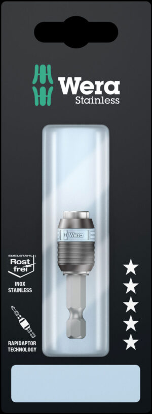 WE05073616001 Wera 3888/4/1 Rapidaptor roostevaba 1/4" otsaku hoidja, 50mm