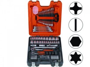 s106 Padrunite ja lehtsilmusvõtmete komplekt Bahco 1/2" ja 1/4" 106 osa