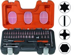 s460 Padrunite ja otsakute kmpl 4-13mm 46 osa 1/4"